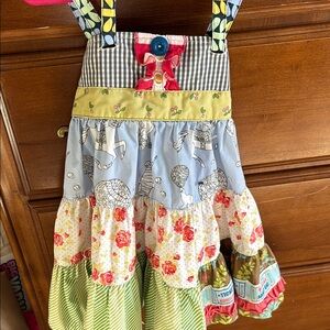 Matilda Jane Multicolor Patchwork Kids Dress
